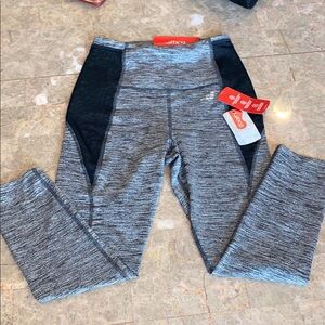Athleta Gray and Black Leggings